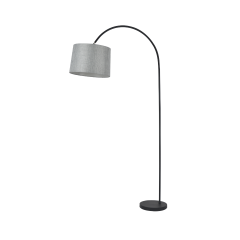 Tanya Blk/Gry Arched Floor Lamp LL-27-0115