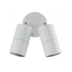 HV1337-GU10T-Wht Tivah 2 Light Adjustable Spot Ext Light