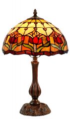 TL-12235/KG Red Tulip 48cm Table Lamp