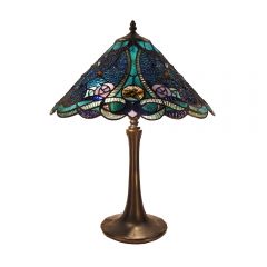 G&G Brothers TL1611495A/N040 Paloma Blue Table Lamp