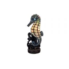 G&G Brothers TL-N14623 Seahorse Tiffany Table Lamp
