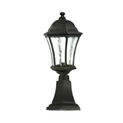 Strand Small Pillar Light Antique Bronze