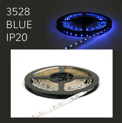 3528 LED Strip IP20 Blue