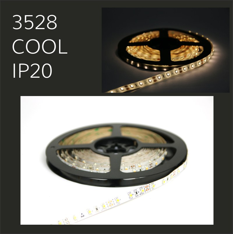 3528 LED Strip IP20 Cool White