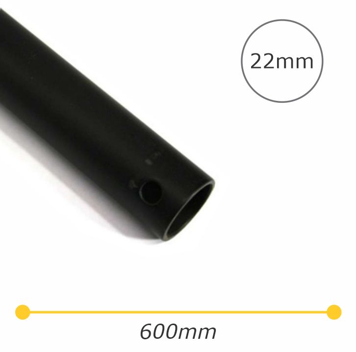 Ventair Sky DC Ceiling Fan 600mm Black Extension Rod