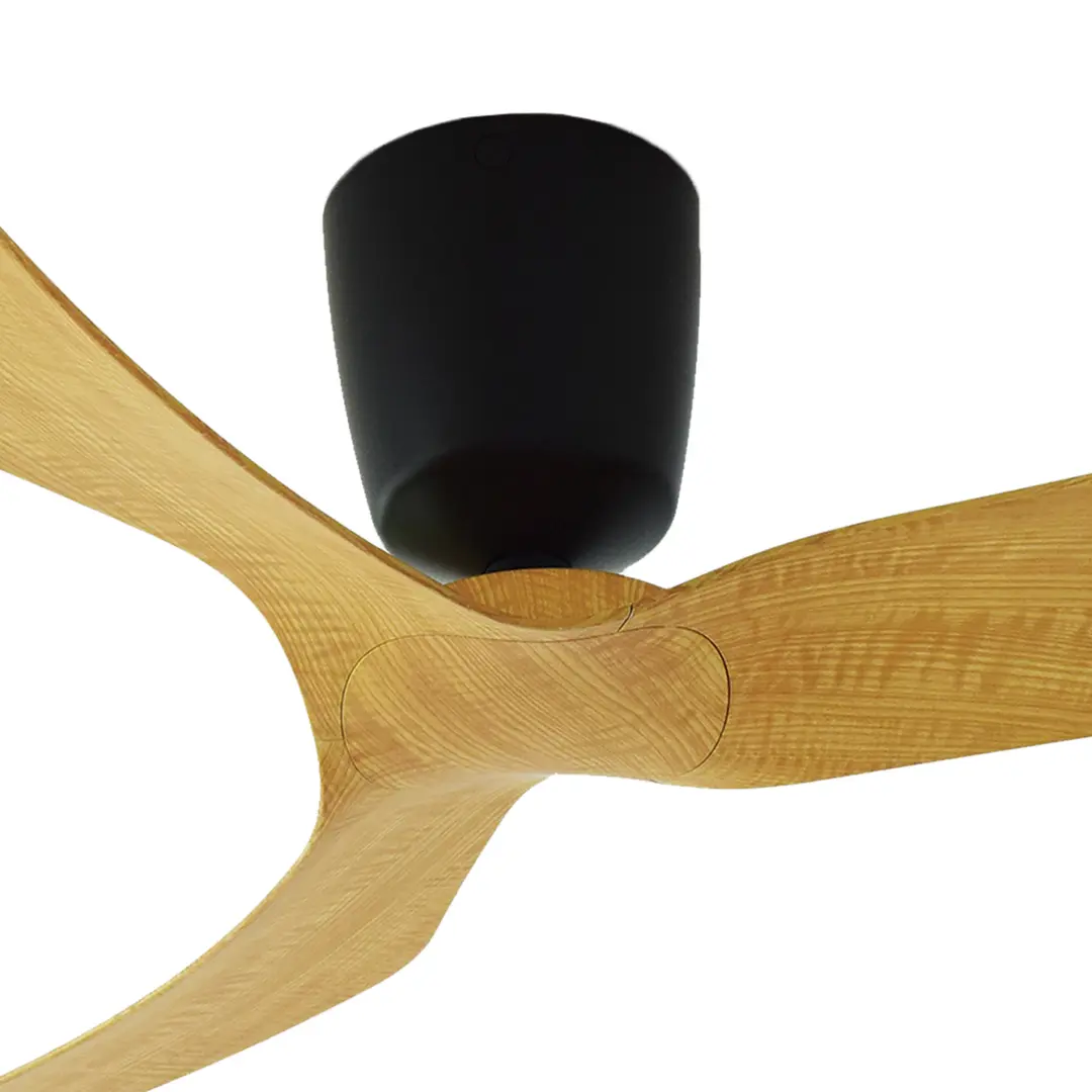 Aeratron FR3 DC 60" Black/Light Woodgrain Fan FR360BTL
