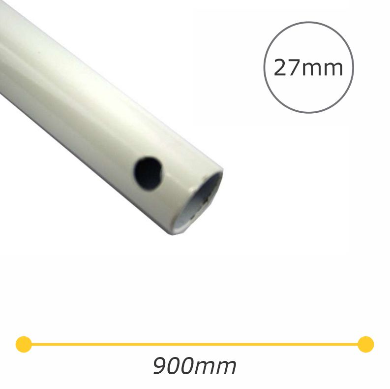 Fanco Sanctuary and Eco Style Ceiling Fan Extension Rod - 900mm White