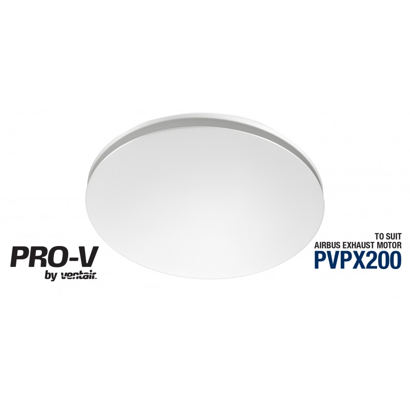 Ventair Airbus Mix and Match - Round white 200 Size