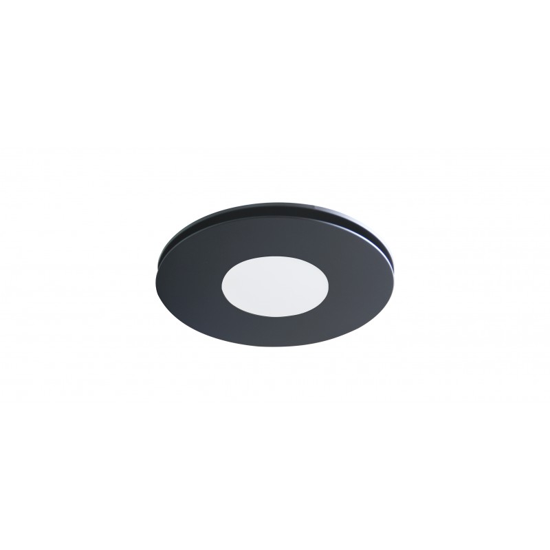 Ventair Airbus Mix and Match - Round Black Fascia with LED Light