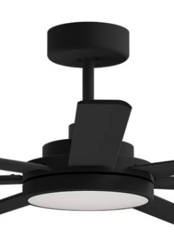 Calibo Alula ceiling fan light kit - Black