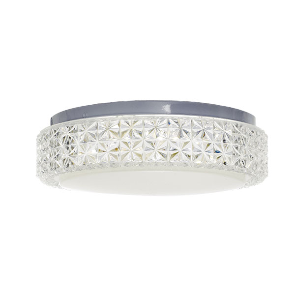 Amelia Crystal LED Oyster Light - Side