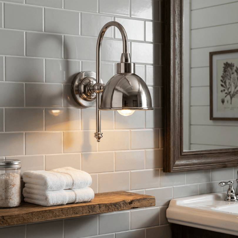 Austin Wall Light Silver ELANK64332