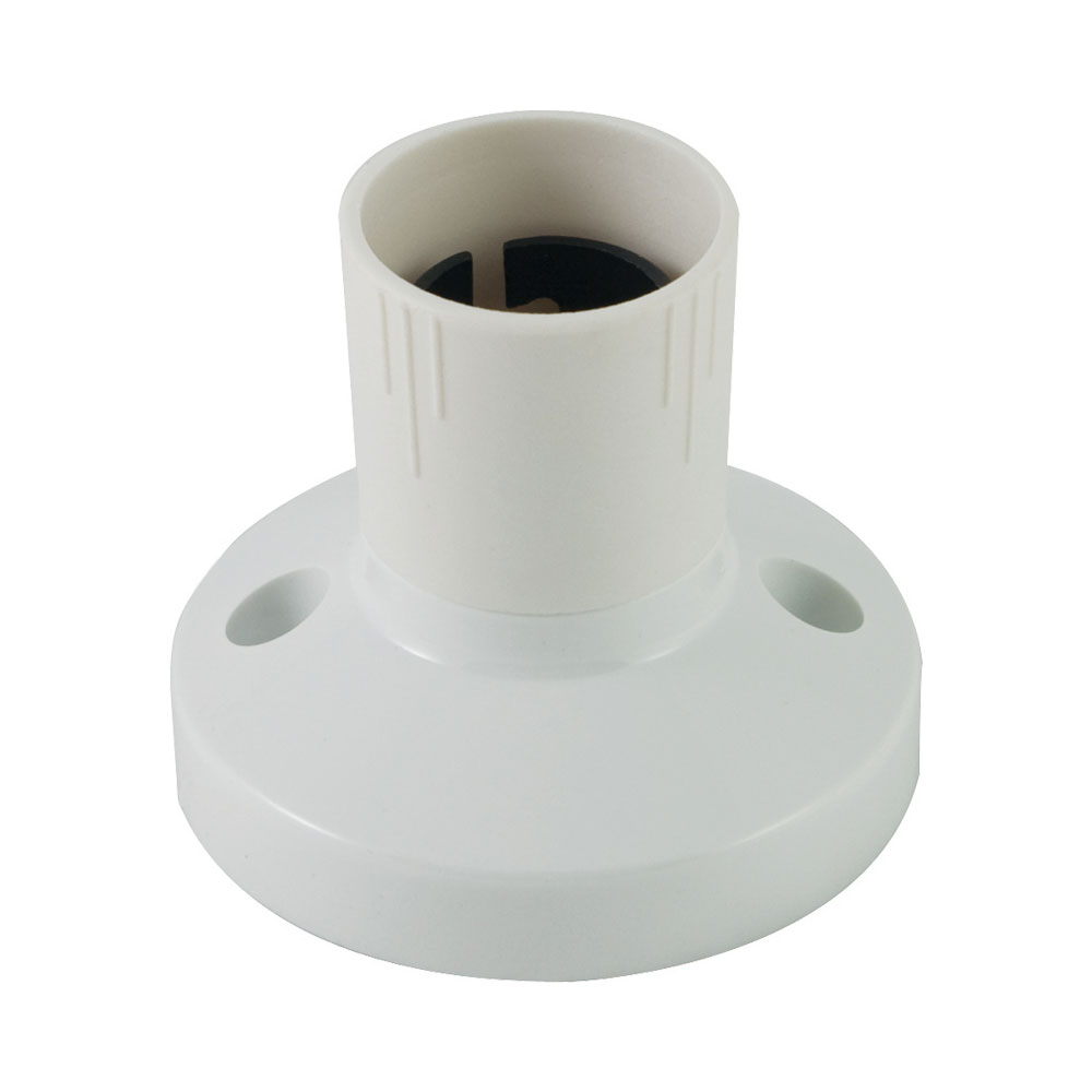 CLA Lighting Batten Holder BC Plastic White