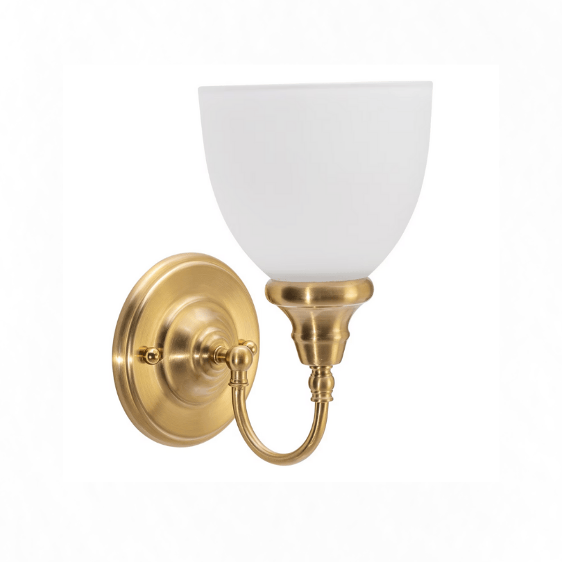 Benson 1 Light Wall Light - Satin Brass 1001582