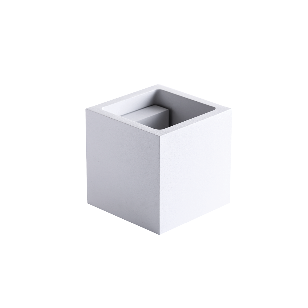 Unios Lighting Bianco White Exterior Wall Light