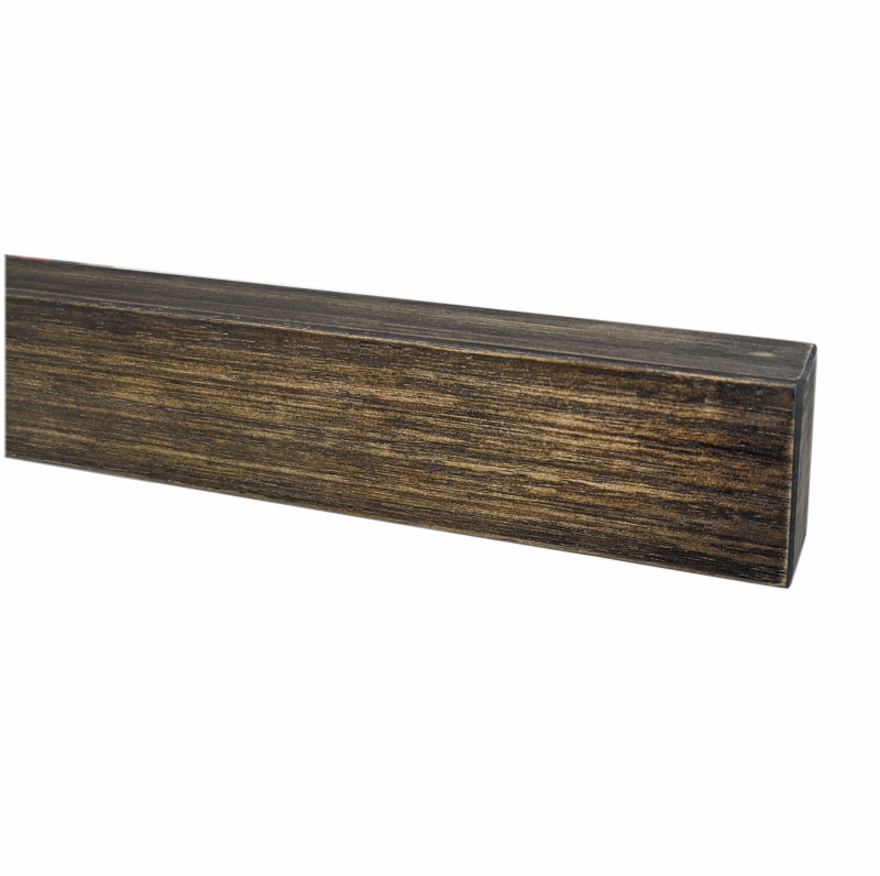 Victorian Ash / Black Japan stain timber - closeup