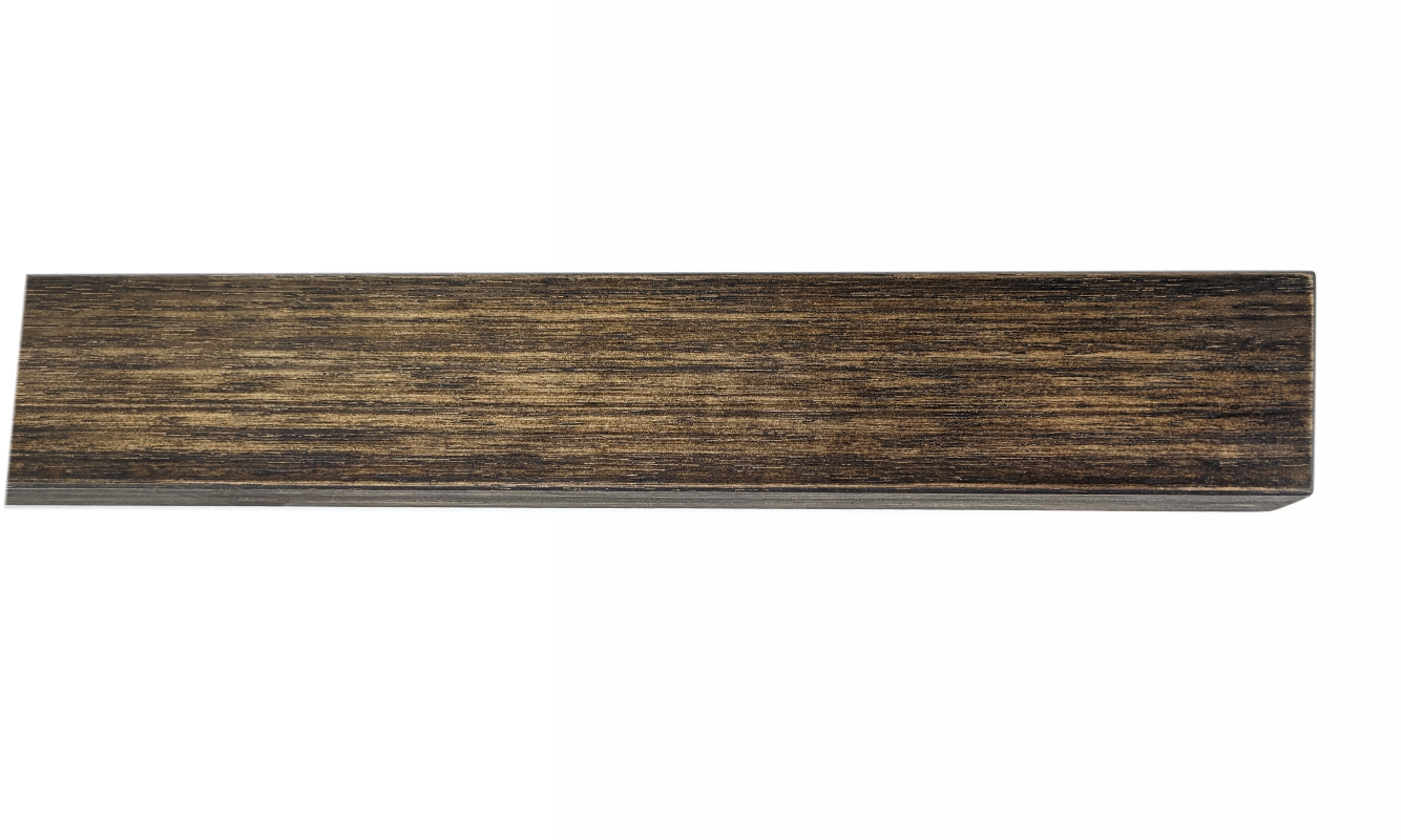 Victorian Ash / Black Japan stain timber LED pendant light 