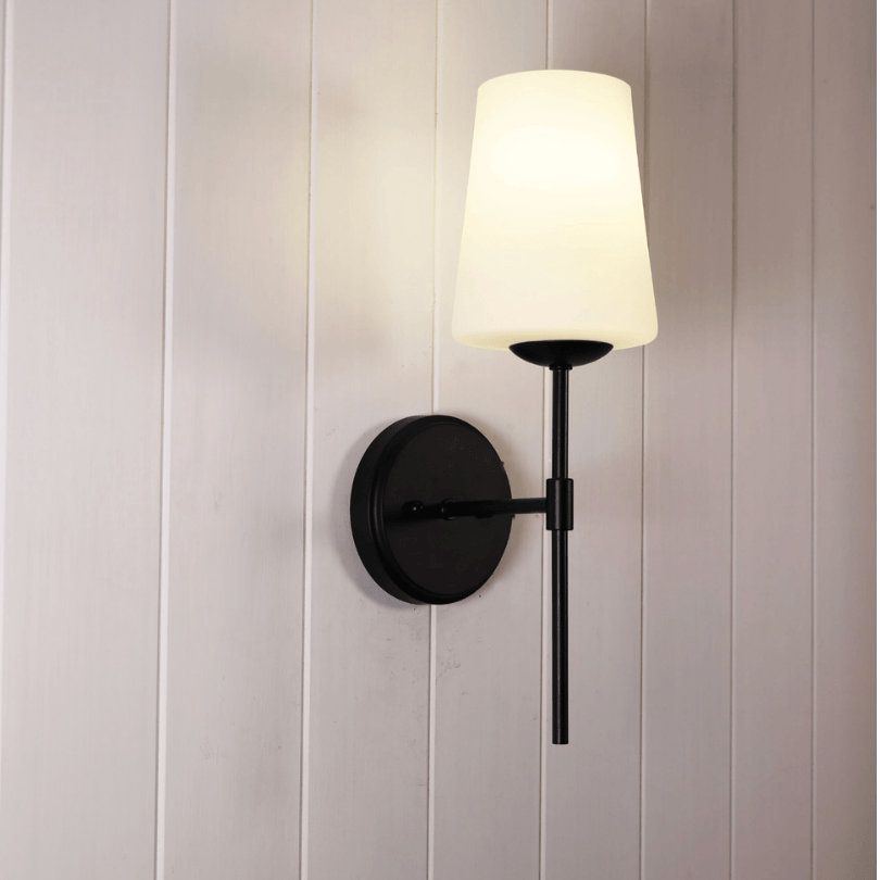 Kinbury wall light Black - lifestyle