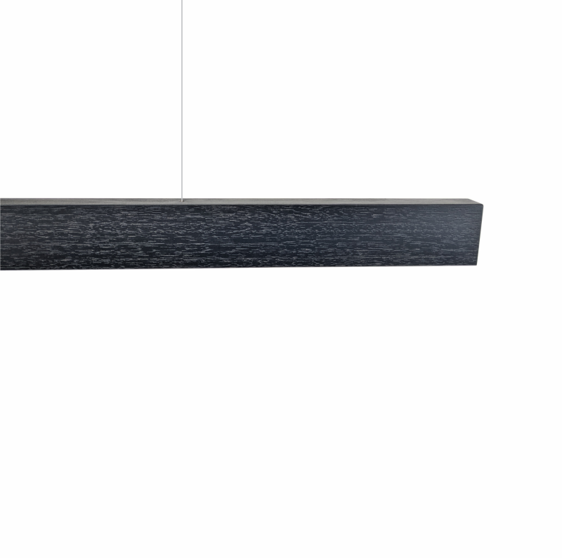 Black Victorian Ash LED Pendant Light