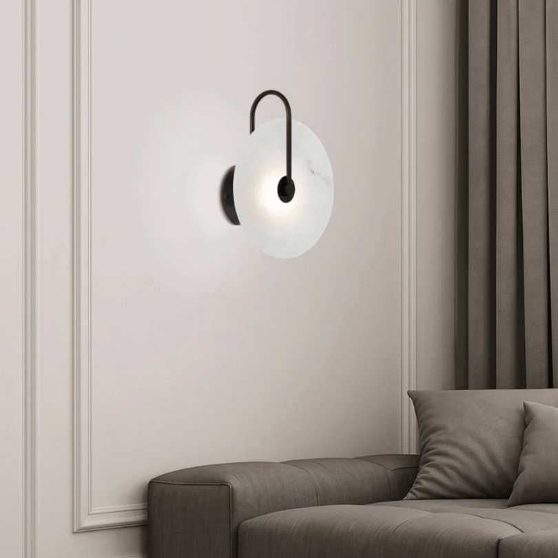 Zonder Black Interior Wall Light ZONDER WB-BK - lifestyle