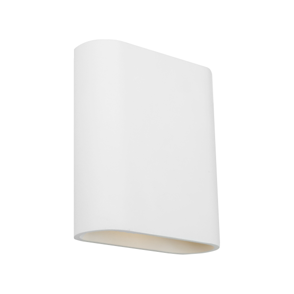 Cougar Lighting Bowen White Up/Down Outdoor Wall Light