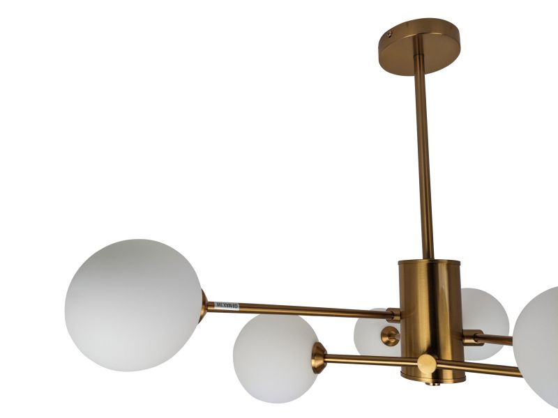 Ailia Imports Burness 6LT Brass Pendant