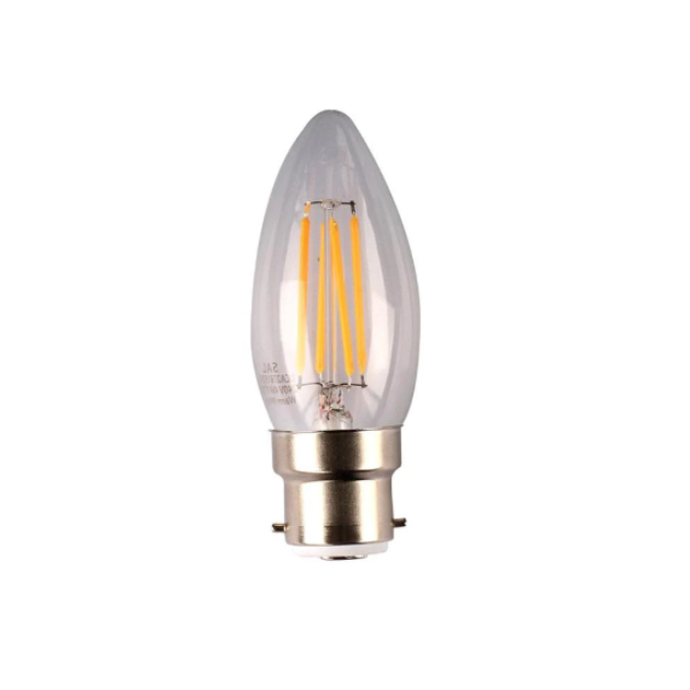 Sunny SAL Candle 4W 5000K LED Clear Dimmable Globe