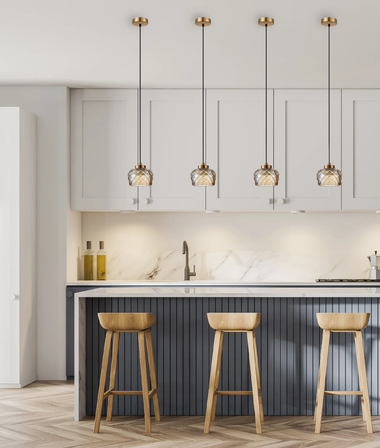 CLA Caramelle 1LT Amber LED Pendant - Lifestyle