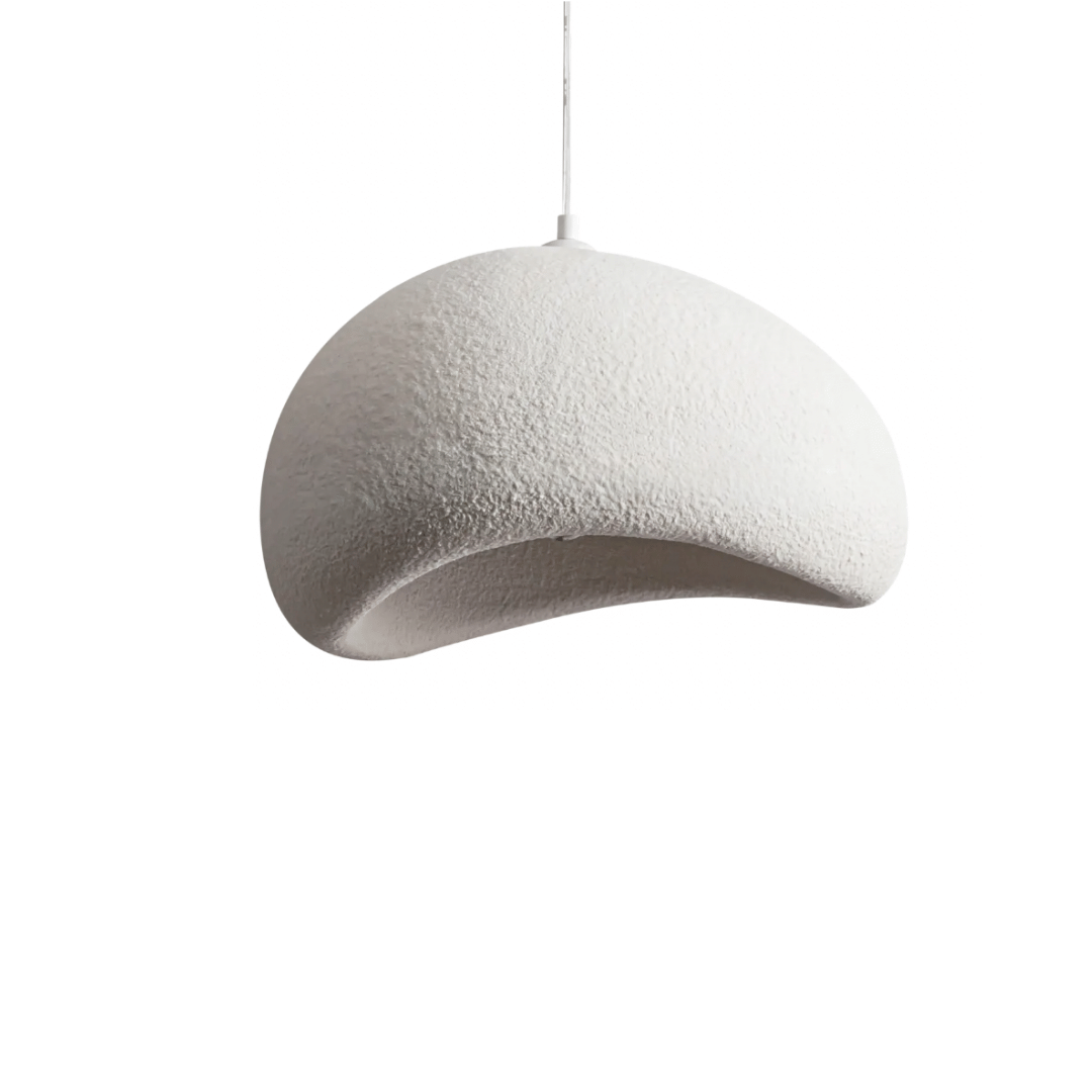 Cardinal 400mm White Polyresin Pendant