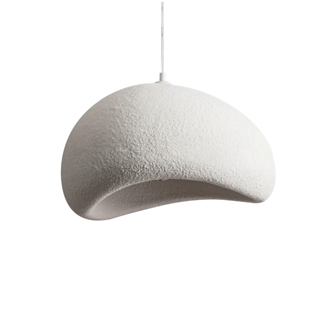Cardinal 500mm White Polyresin Pendant