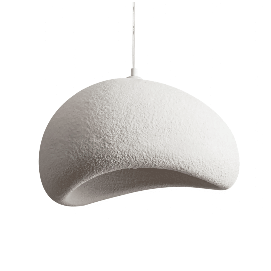Cardinal 800mm White Polyresin Pendant