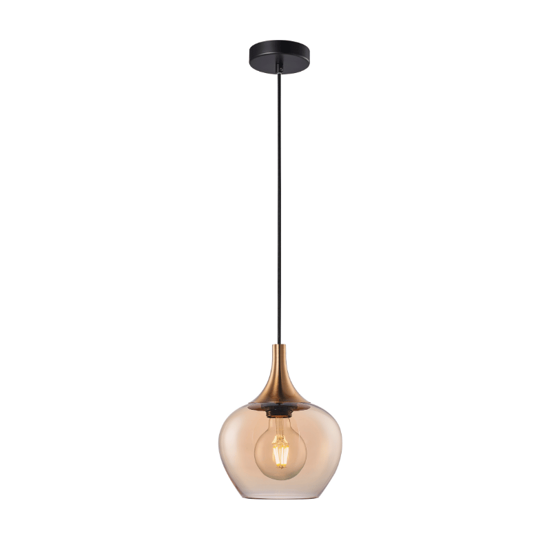 Carina Amber Pendant - 2 Sizes - medium full 