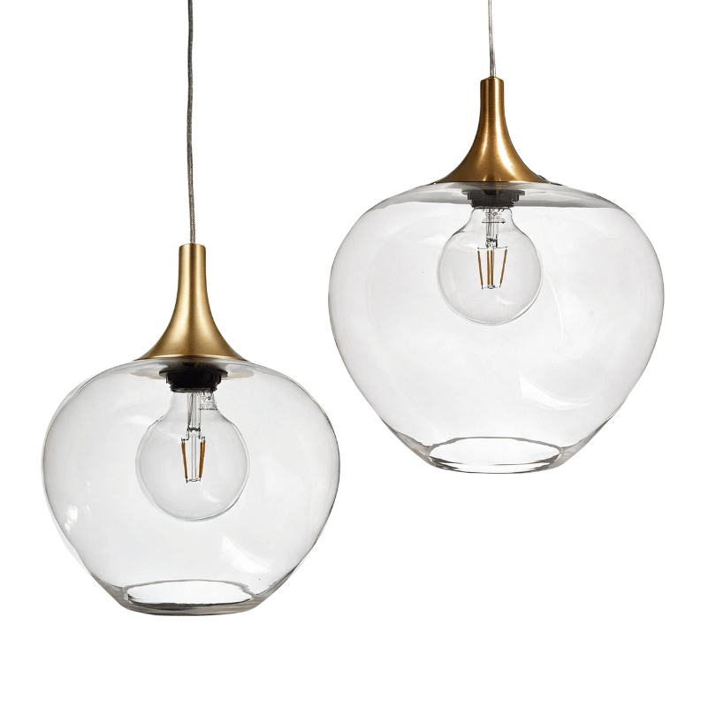 Carina Clear Pendant - 2 Sizes 