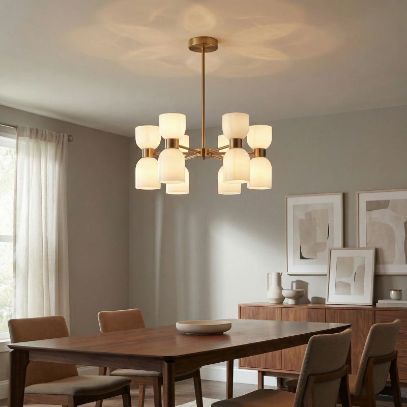 Clessidra4 Opal Glass 12LT Pendant - lifetstyle