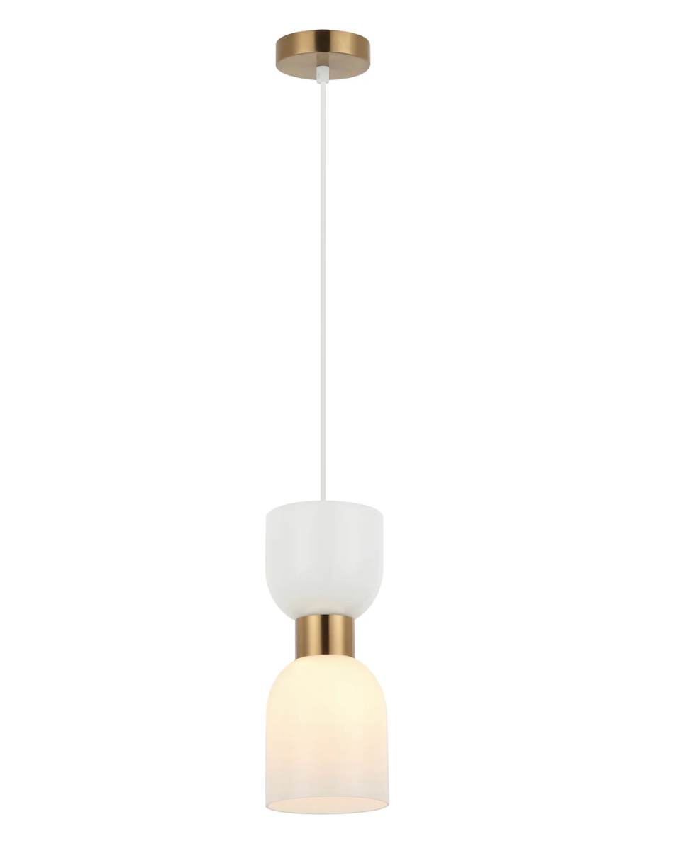 Clessidra2 Opal Glass 1LT Pendant -on