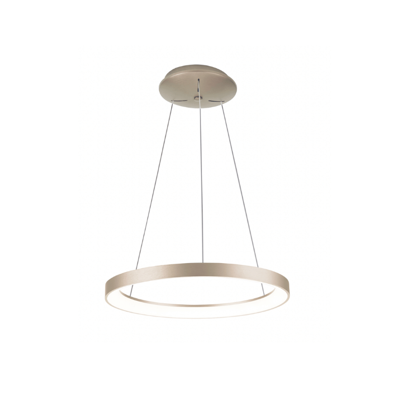 Novara 600mm Pendant 48w CCT - champagne