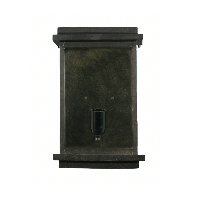 Montrose Antique Bronze Small Wall Bracket Flush - no globe