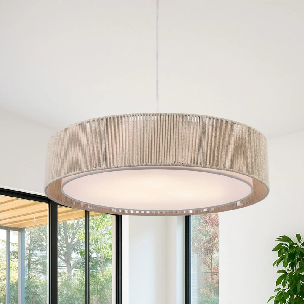 Cusco 70 Pendant Light - Natural (70cm) - lifestyle