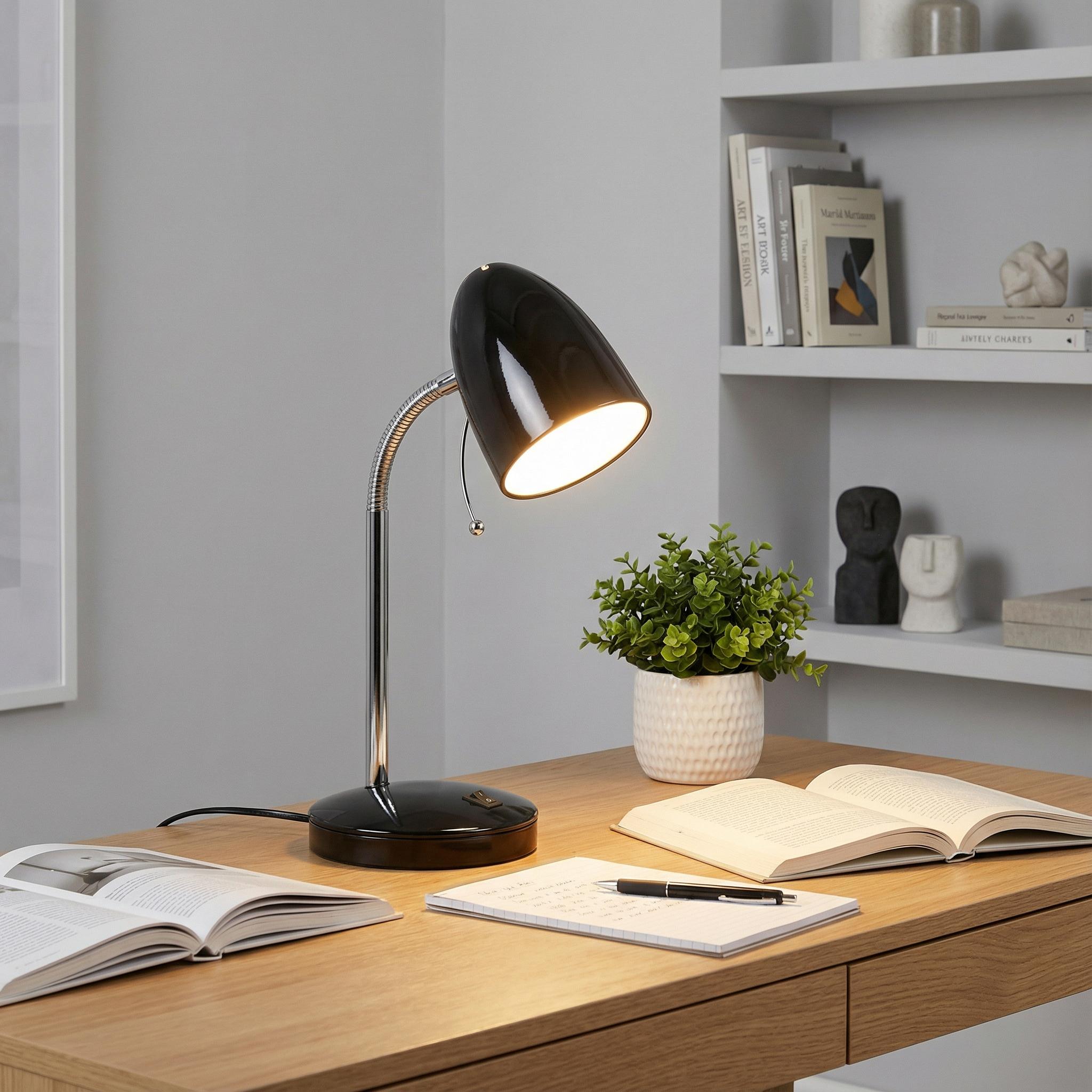 Lara Desk Lamp Black 205265N - lifestyle