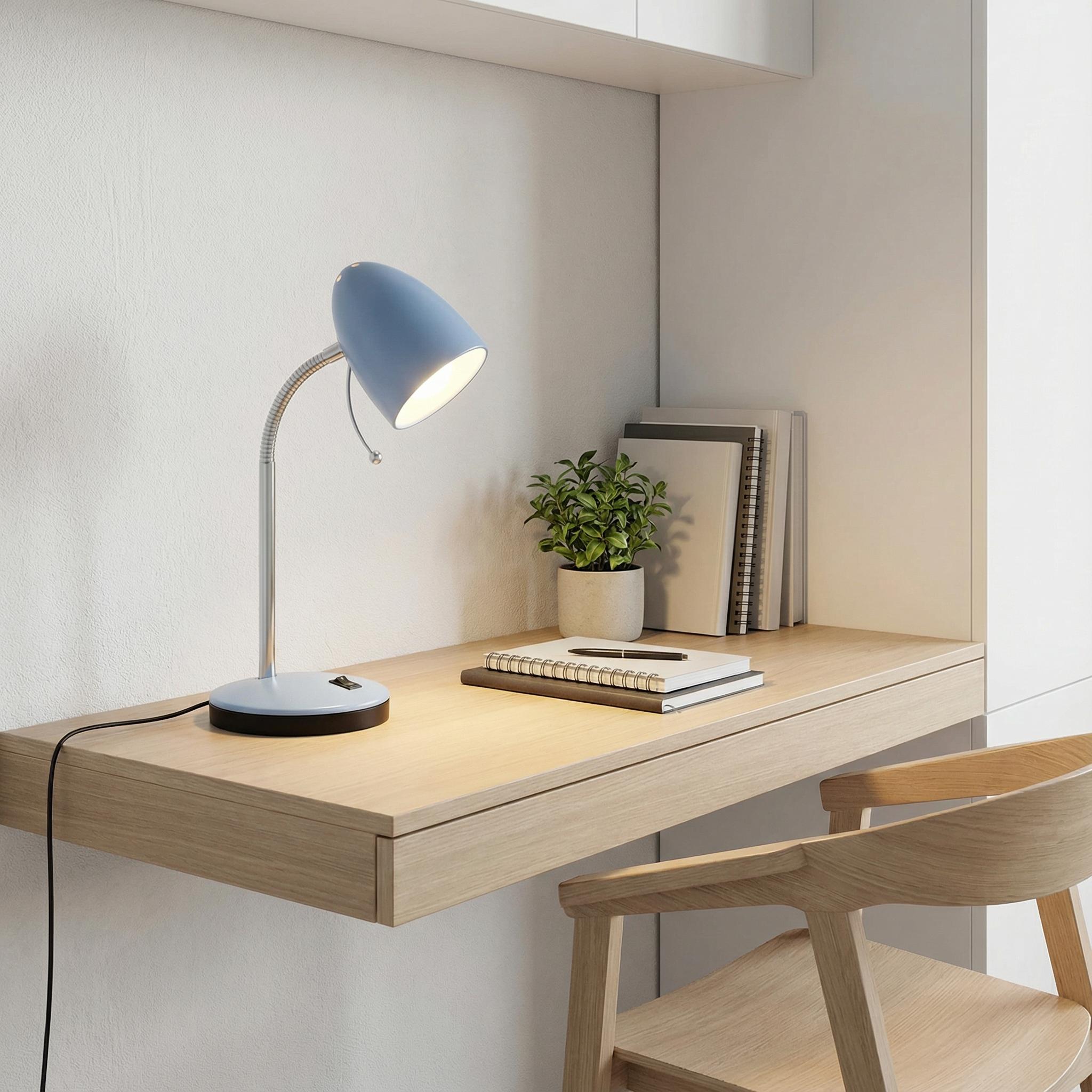 Lara Desk Lamp Pastel Blue 205269N - lifestyle