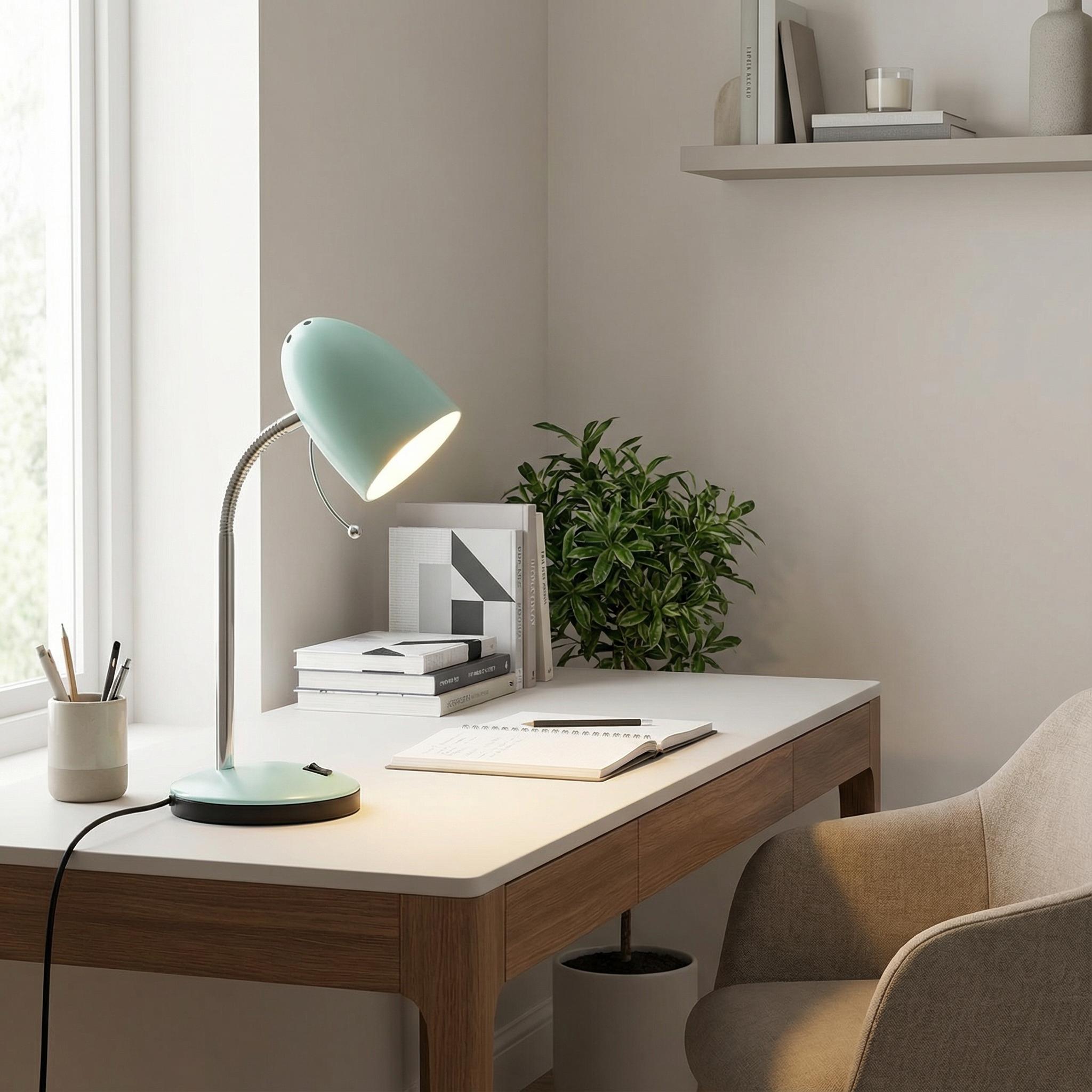 Lara Desk Lamp Pastel Mint 205273N - lifestyle