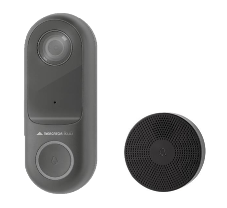 Mercator IKUU Doorbell with Camera SDC8G - with chime