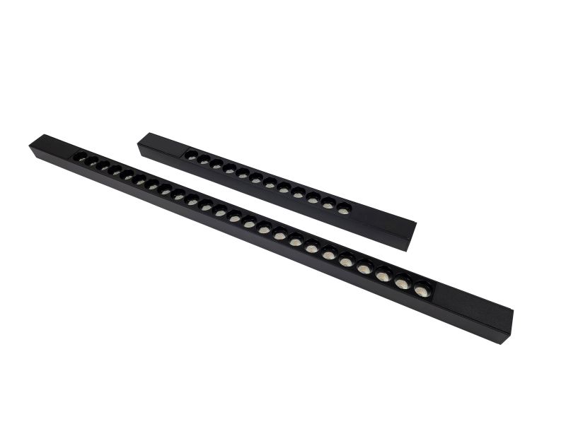 Magnetic Track Linear DOT LED Battens - Group Image - Black