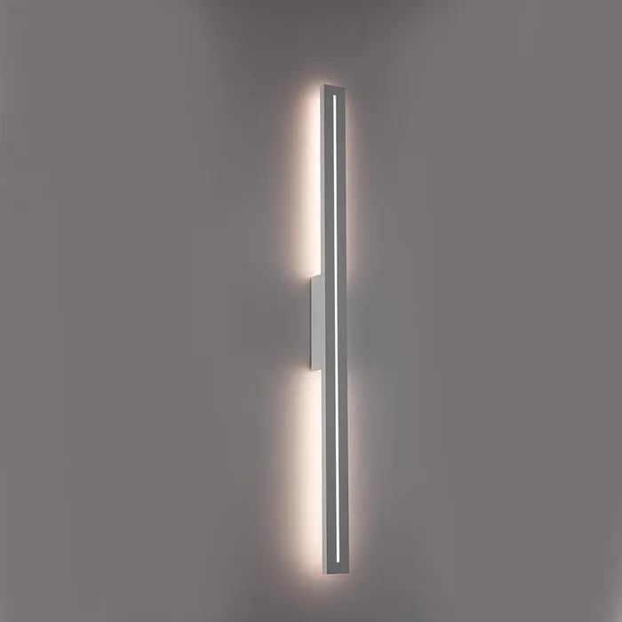 Edgar Linear Wall Light- white medium