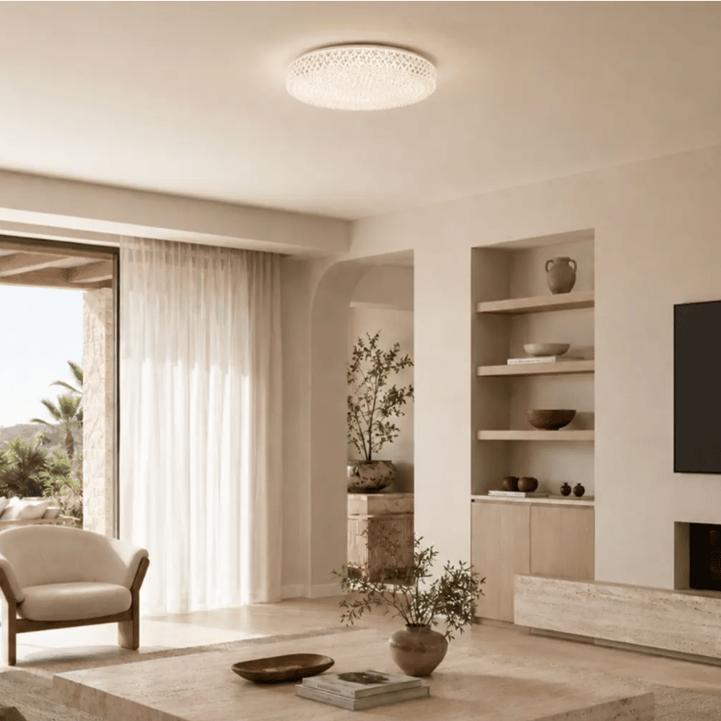 Eltz 50 CCT LED Oyster Light - lifestyle