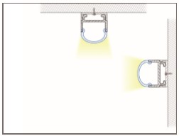 EXT-010 Aluminium LED Extrusion Install