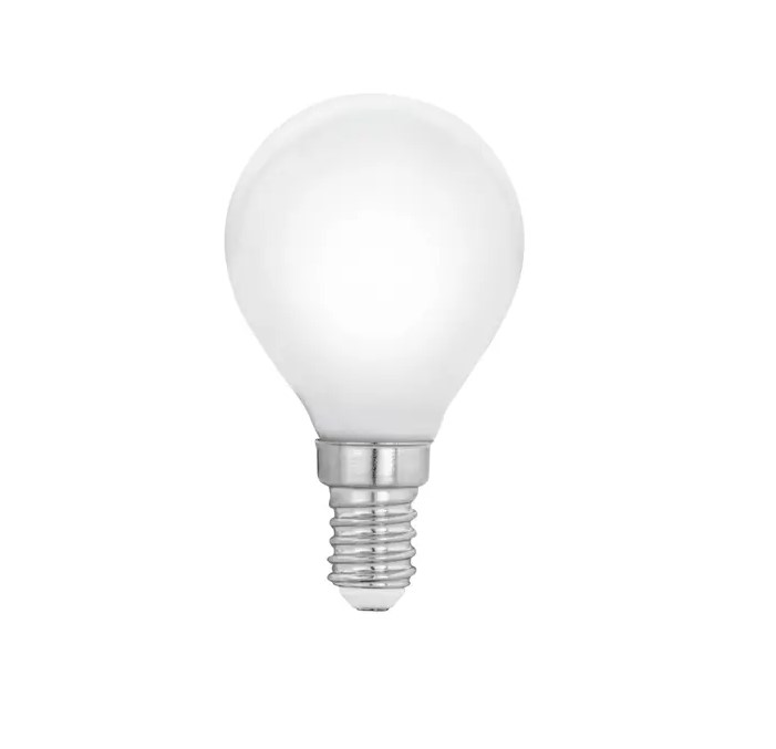 Lusion Lighting Fancy Round 28W E14 3000K Frosted Halogen Globe