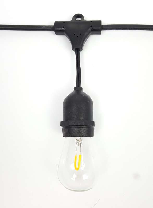 Lumenesk Festoon Lighting 20 metre Length   - single globe