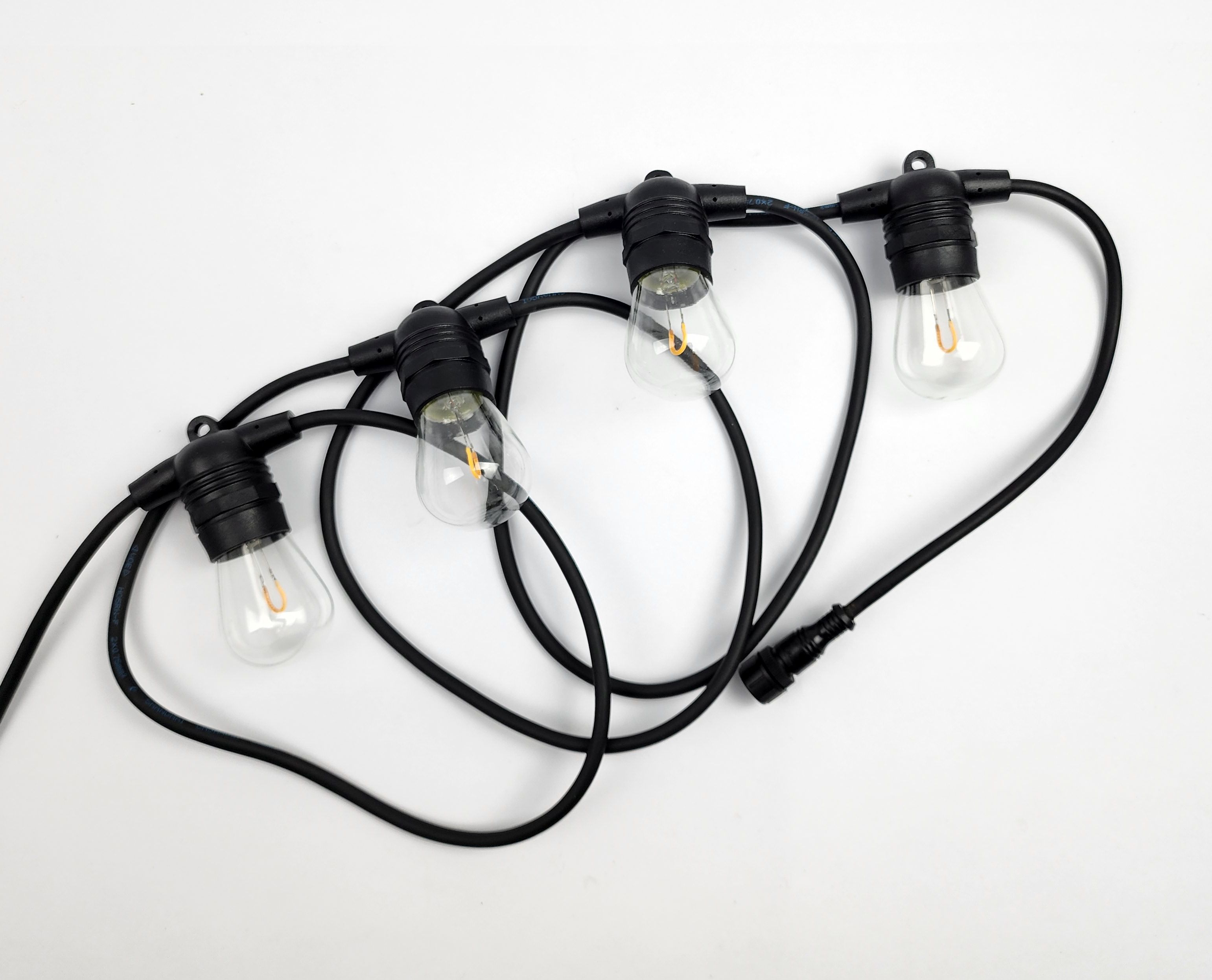 Festoon Lights - 20metre string - flush mounted