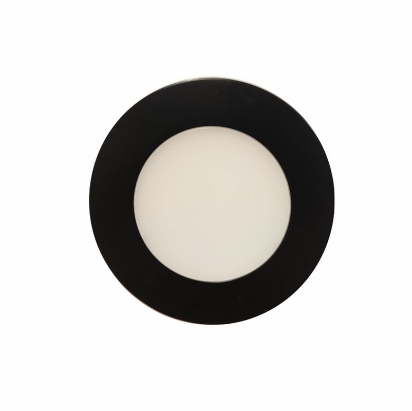 Eglo Roystar Flat Ring Only - Matt Black complete